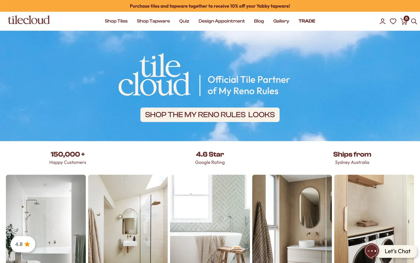 TileCloud storefront
