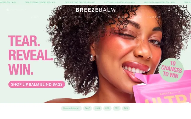 Breeze Balm storefront