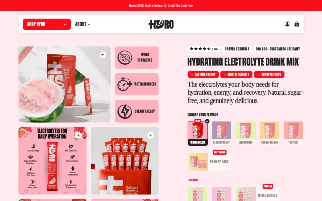 HYRO storefront