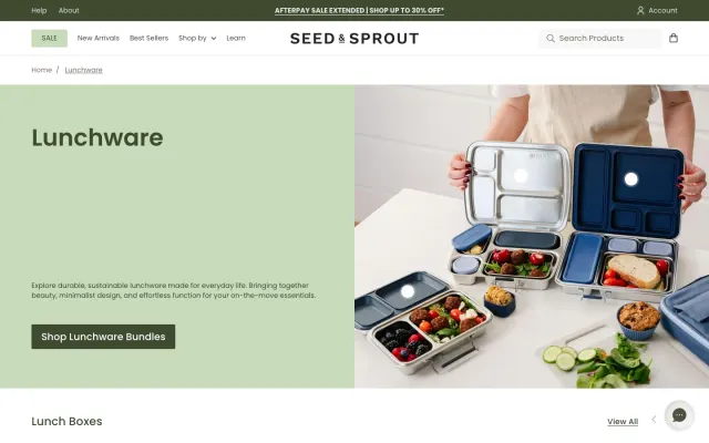 Seed & Sprout storefront